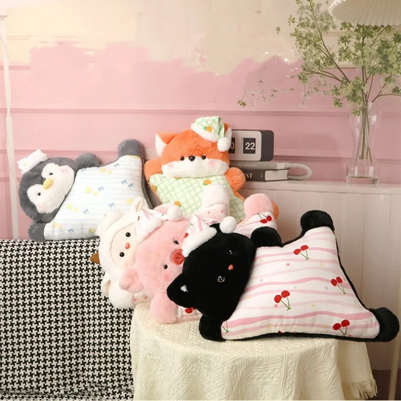 Cute 55 * 32cn Plush Companion Doll Plush Sheep Pig Penguin Fox Pillow Super Soft Bear Animal Plush Toy Sleep Gift Birthday Gift
Cute 55 * 32cn Plush Companion Doll Plush Sheep Pig Penguin Fox Pillow Super Soft Bear Animal Plush Toy Sleep Gift Birthday Gift