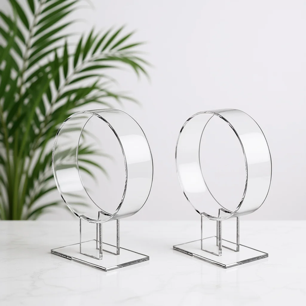 2Pcs Headband Rack Holder Clear Acrylic Hairband Organizer Stand for Desktop Storage Display Hair Accessories Shop Boutique
2Pcs Headband Rack Holder Clear Acrylic Hairband Organizer Stand for Desktop Storage Display Hair Accessories Shop Boutique