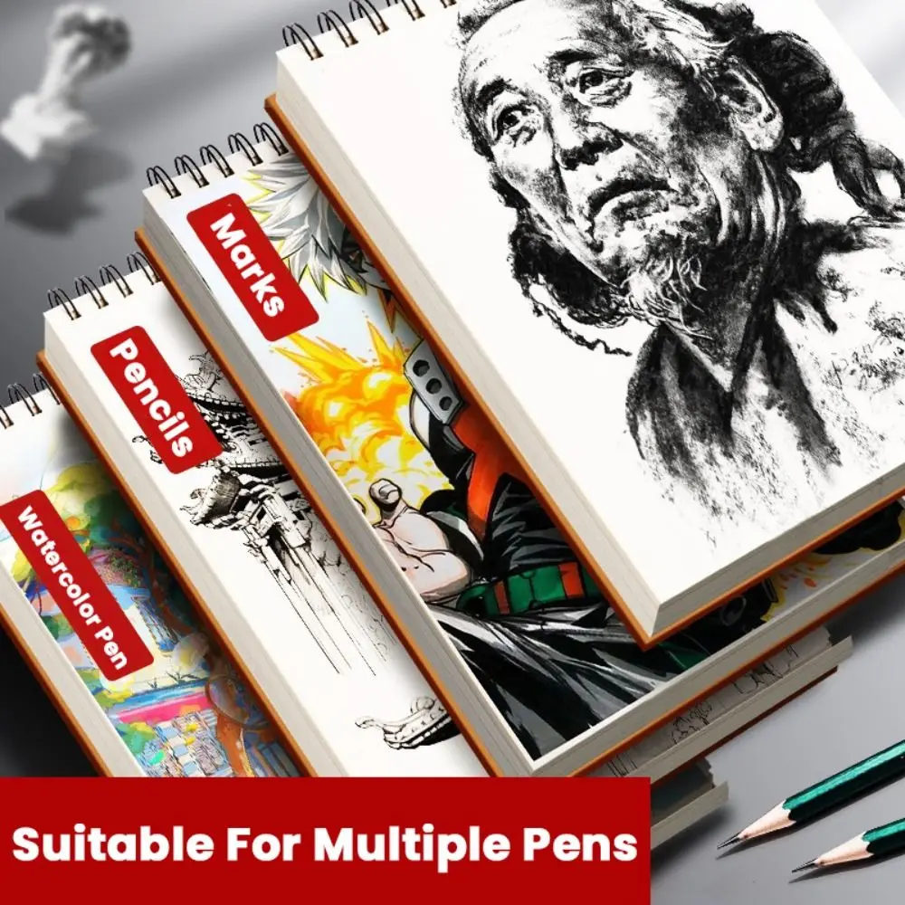 Высококачественная крафт-бумага, художественный альбом для рисования, A4/8K/16K/32K/A3, откидной блокнот для рисования, 30 листов/60 страниц, спиральный блокнот, товары для рукоделия
Высококачественная крафт-бумага, художественный альбом для рисования, A4/8K/16K/32K/A3, откидной блокнот для рисования, 30 листов/60 страниц, спиральный блокнот, товары для рукоделия