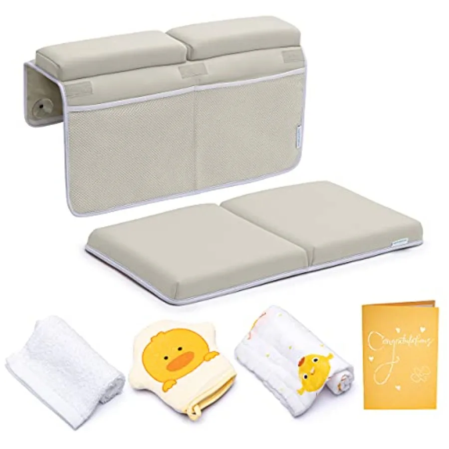 Bath Kneeler with Elbow Rest Pad Set 1.75 inch Thick Kneeling Pad and Elbow Support for Knee Arm Support Large Bathtub Kneeling
Bath Kneeler with Elbow Rest Pad Set 1.75 inch Thick Kneeling Pad and Elbow Support for Knee Arm Support Large Bathtub Kneeling