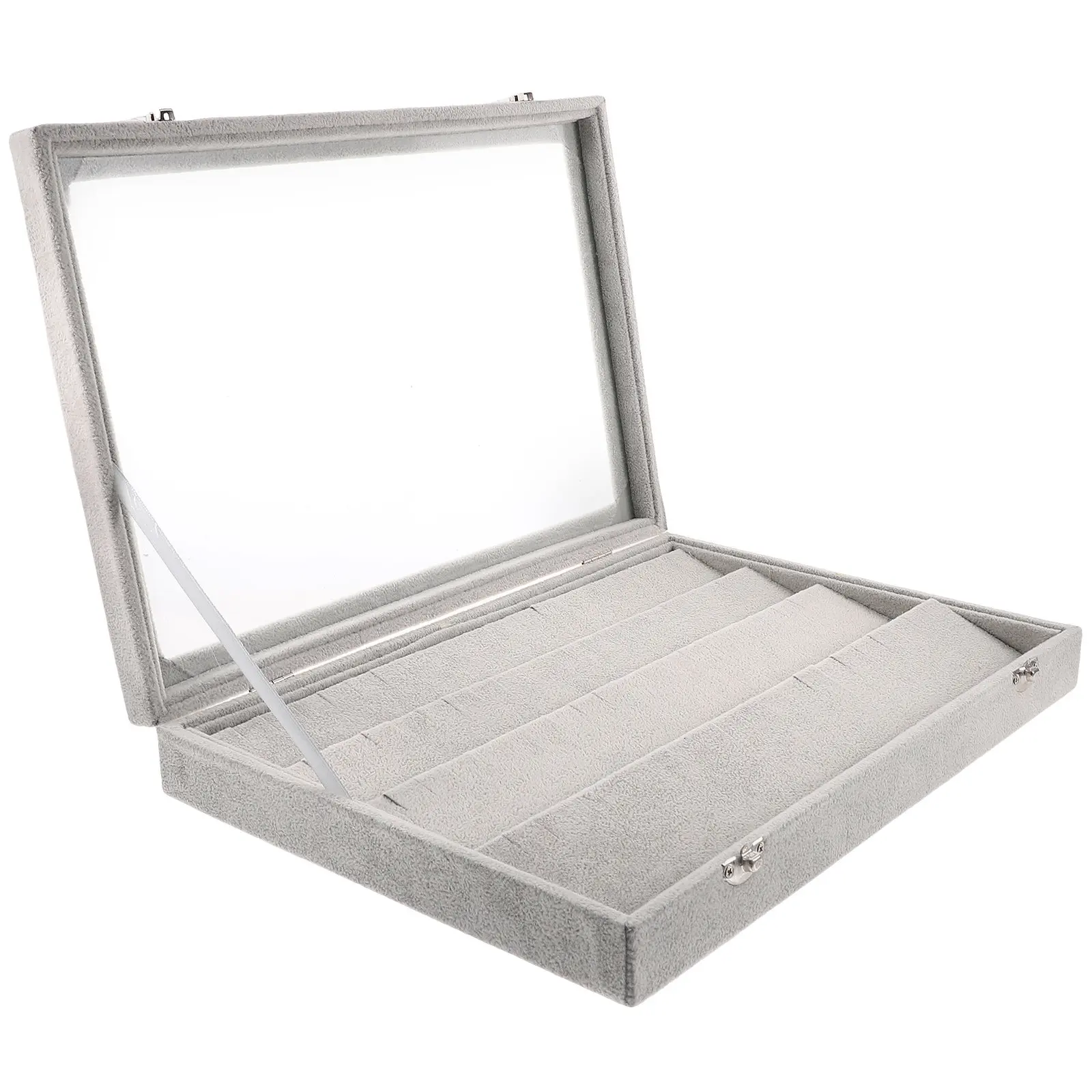 Earrings Organizer Clear Lid Box Stackable Jewelry Tray Holder Compact Jewelry Storage Case Simple Fashion Design
Earrings Organizer Clear Lid Box Stackable Jewelry Tray Holder Compact Jewelry Storage Case Simple Fashion Design