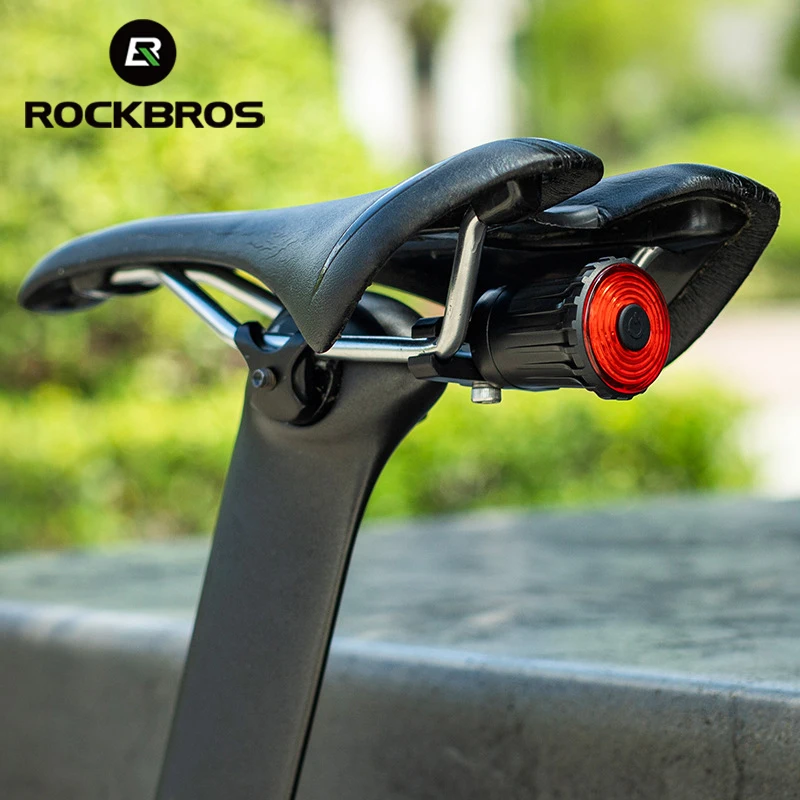 ROCKBROS Mtb Road Bike Rear Light Taillight Smart Auto Brake Sensing Cycling LED Light USB Rechargeable Waterproof Bicycle Light
ROCKBROS Mtb Road Bike Rear Light Taillight Smart Auto Brake Sensing Cycling LED Light USB Rechargeable Waterproof Bicycle Light