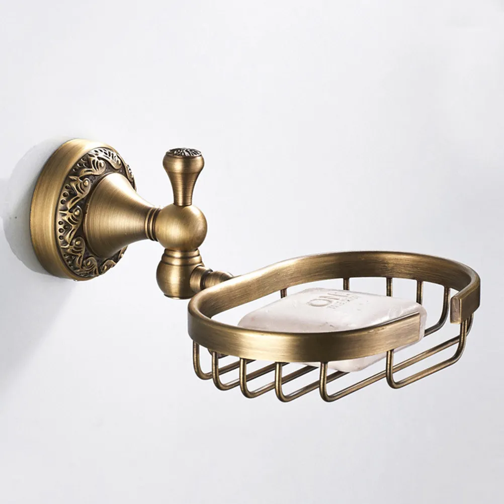 Wall Mounted Solid Brass Soap Holder with Oil Rubbed Bronze Finish Concealed Fixing Net Drain Design for Home Bathroom Vintage
Wall Mounted Solid Brass Soap Holder with Oil Rubbed Bronze Finish Concealed Fixing Net Drain Design for Home Bathroom Vintage