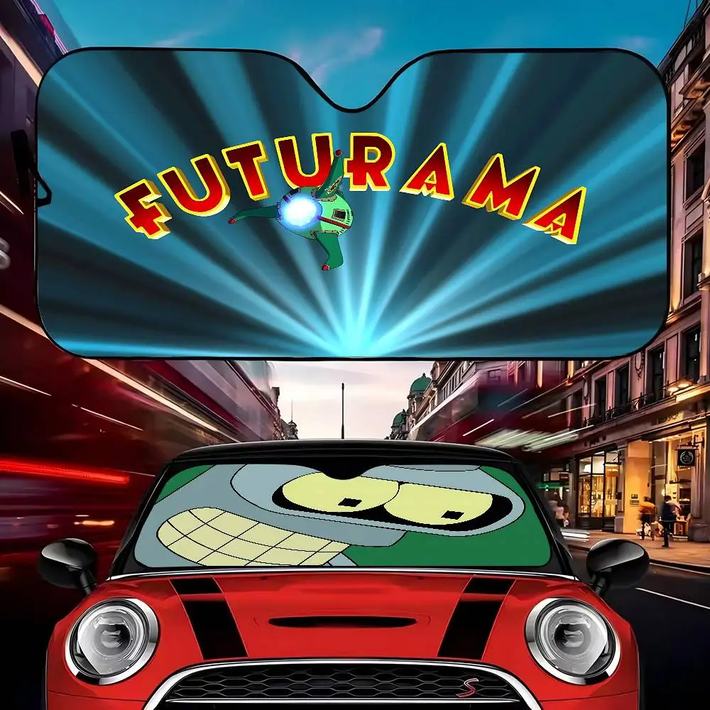 Популярный солнцезащитный экран для лобового стекла автомобиля Bender Futurama с забавным животным принтом, складной, для защиты от солнца и лучей
Популярный солнцезащитный экран для лобового стекла автомобиля Bender Futurama с забавным животным принтом, складной, для защиты от солнца и лучей