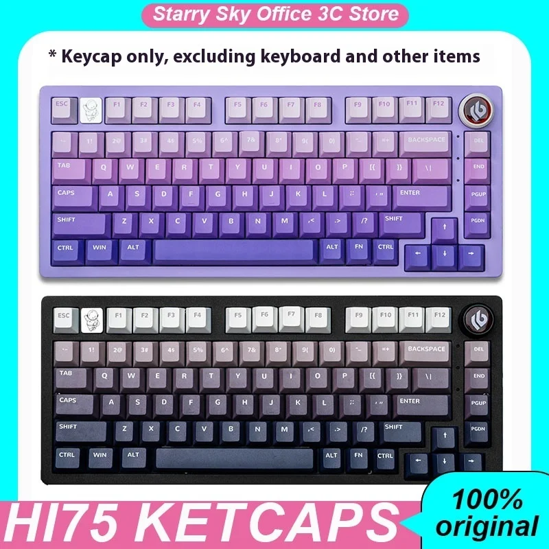 Leobog Hi75 Mechanical Keyboard Keycaps Pbt Thermal Sublimation Gradient 81keys Gaming Keyboard Keycaps Laptop Accessories Gift
Leobog Hi75 Mechanical Keyboard Keycaps Pbt Thermal Sublimation Gradient 81keys Gaming Keyboard Keycaps Laptop Accessories Gift
