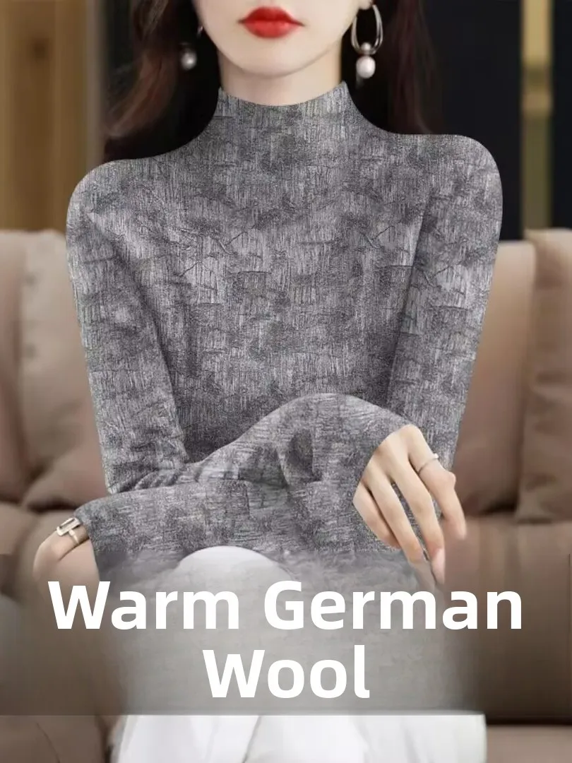 Ограниченная серия Fce Lined High Collar Long Sve Женская базовая футболка irt Mommy Sle Теплая немецкая бархатная внутренняя одежда
Ограниченная серия Fce Lined High Collar Long Sve Женская базовая футболка irt Mommy Sle Теплая немецкая бархатная внутренняя одежда