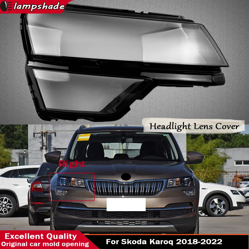 For Skoda Karoq 2018 - 2022 Car Front Lens Light Head Lamp Lampcover Headlight Shell Transparent Lampshade Headlight Cover
For Skoda Karoq 2018 - 2022 Car Front Lens Light Head Lamp Lampcover Headlight Shell Transparent Lampshade Headlight Cover