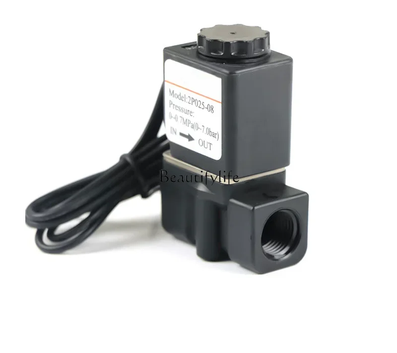 CTwo-Position Two-Way Plastic Solenoid Valve 2p025-08big/2p02508-06 Fluid Control Valve
CTwo-Position Two-Way Plastic Solenoid Valve 2p025-08big/2p02508-06 Fluid Control Valve