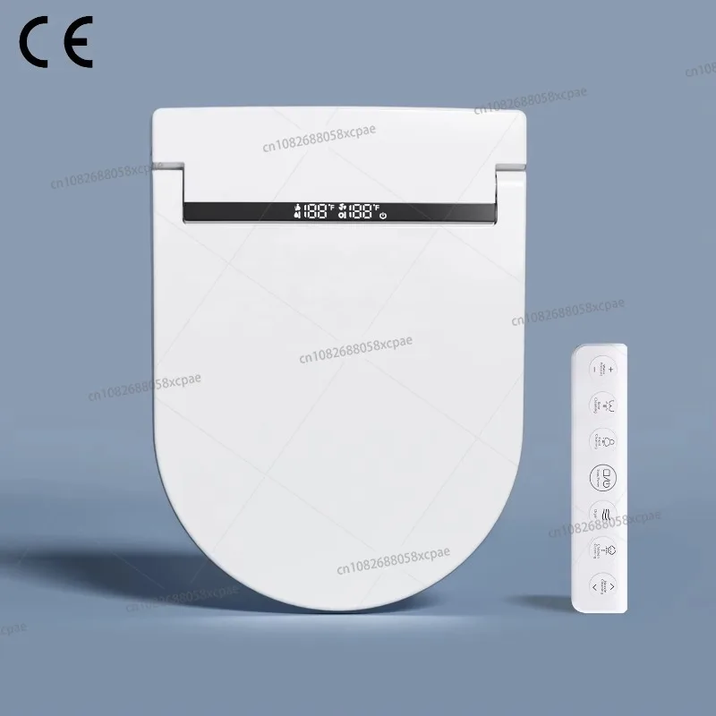 U-shaped ultra-thin smart toilet seat, premium version, automatic cleaning cover, intelligent heating toilet seat with remote
U-shaped ultra-thin smart toilet seat, premium version, automatic cleaning cover, intelligent heating toilet seat with remote