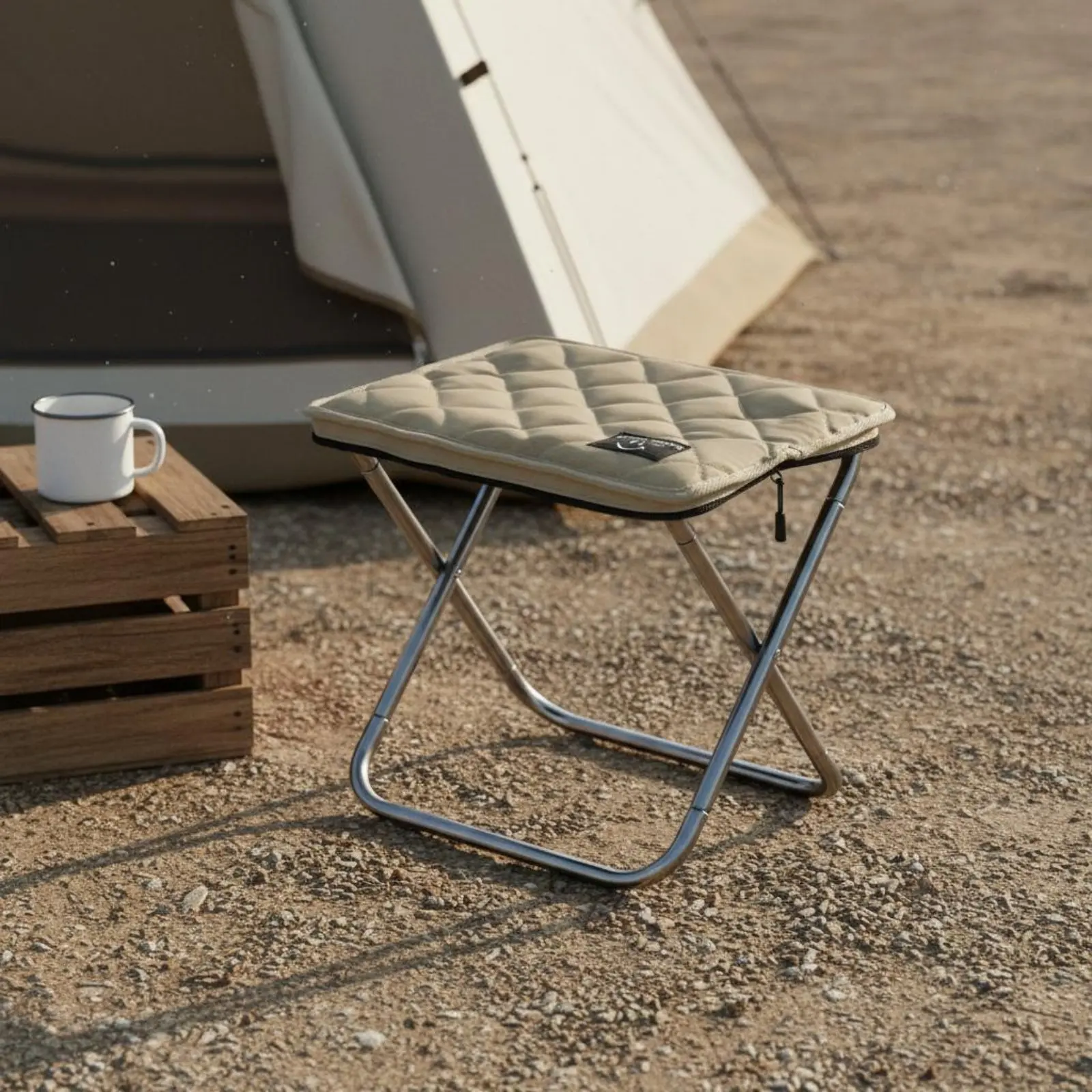 Zippered Folding Stool Zipper Bag Portable Foldable Stool Camping Folding Chair Compact Collapsible Outdoor Chair Easy to Carry
Zippered Folding Stool Zipper Bag Portable Foldable Stool Camping Folding Chair Compact Collapsible Outdoor Chair Easy to Carry