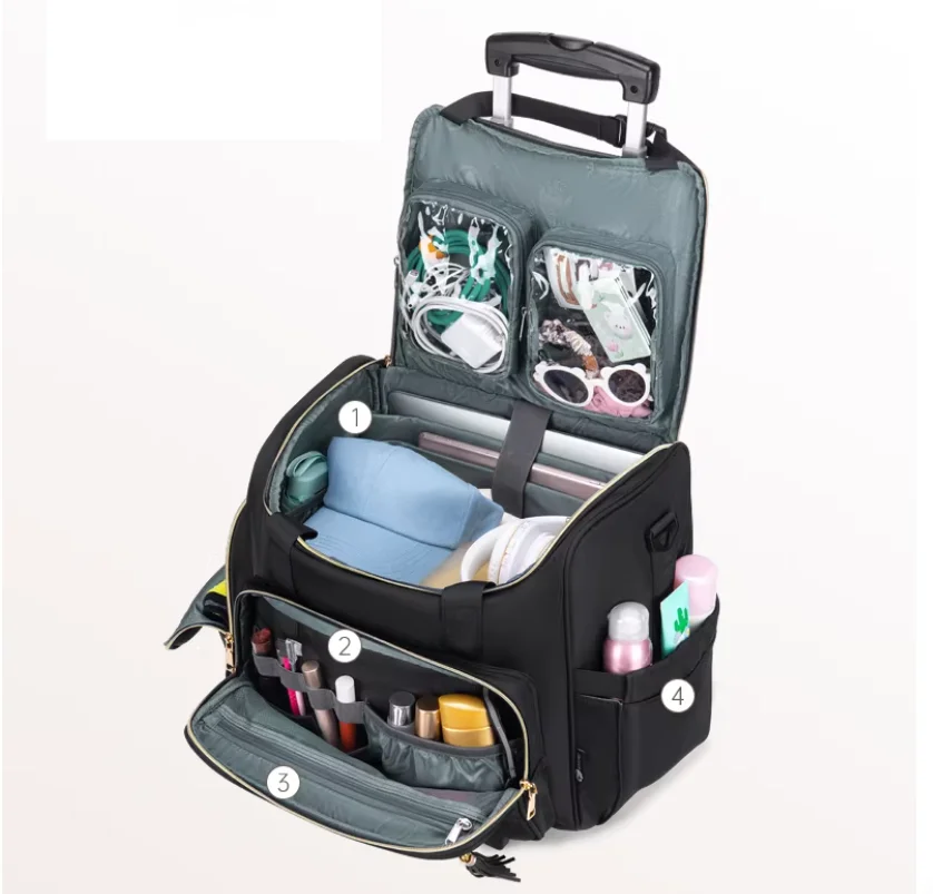 Women 16 inch Lightweight Overnight SuitcaseUnderseat Carry On Luggage with Wheels Wheele Softside Rolling Under Seat Luggage
Women 16 inch Lightweight Overnight SuitcaseUnderseat Carry On Luggage with Wheels Wheele Softside Rolling Under Seat Luggage
