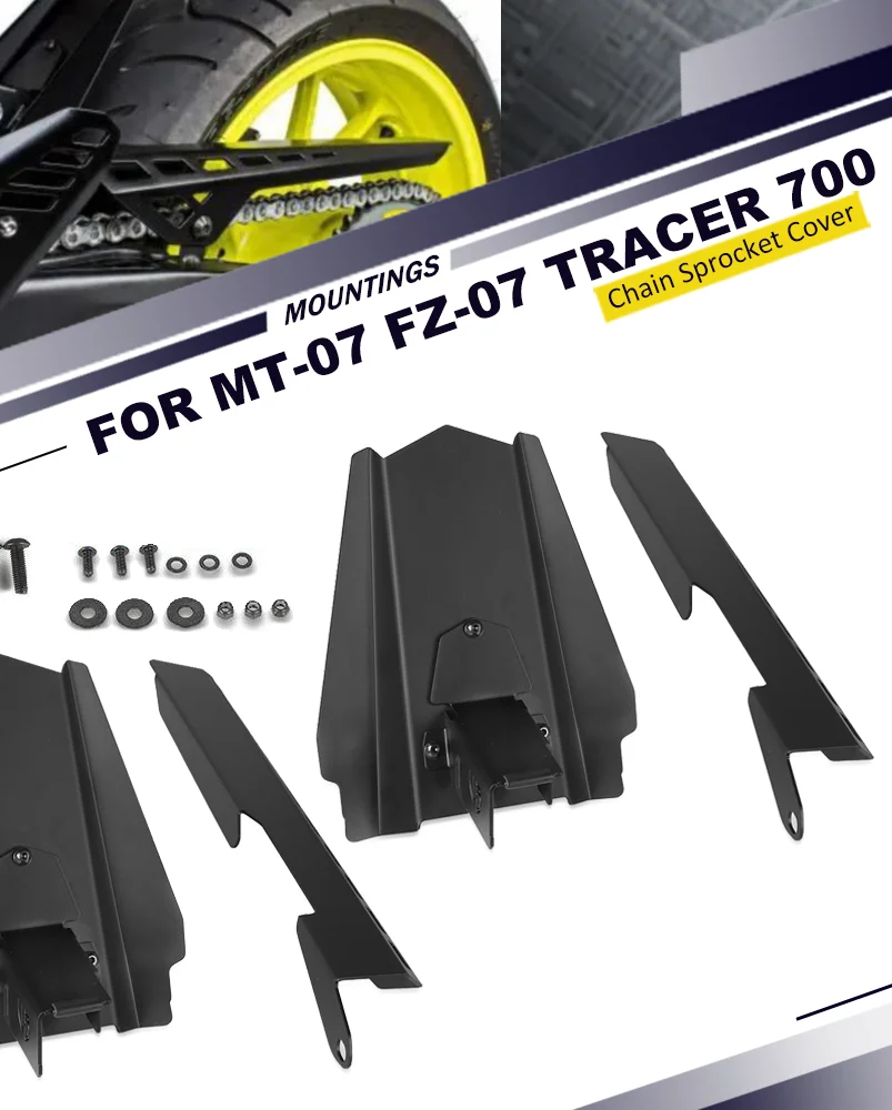 FOR YAMAHA MT-07 Tracer 2016-2021 TRACER 7 2020-2021 Motorbike Accessories CNC Chain Guard Protector XSR 700 XTribute 2018-2021
FOR YAMAHA MT-07 Tracer 2016-2021 TRACER 7 2020-2021 Motorbike Accessories CNC Chain Guard Protector XSR 700 XTribute 2018-2021