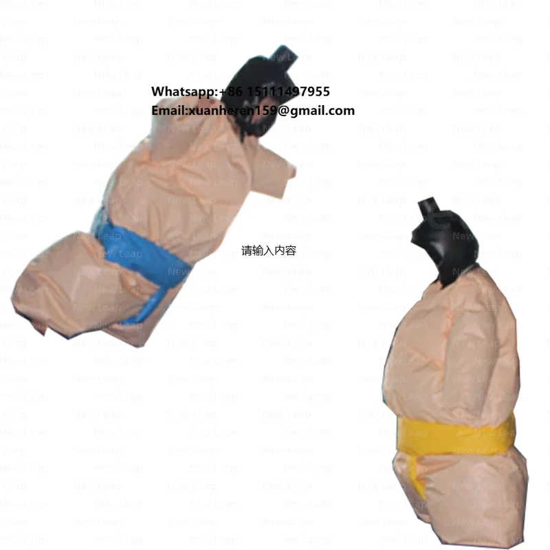 New Leap Inflatable Sumo Wrestling Suits Padded Set Professional Sport Game Fight Team Yuedong
New Leap Inflatable Sumo Wrestling Suits Padded Set Professional Sport Game Fight Team Yuedong