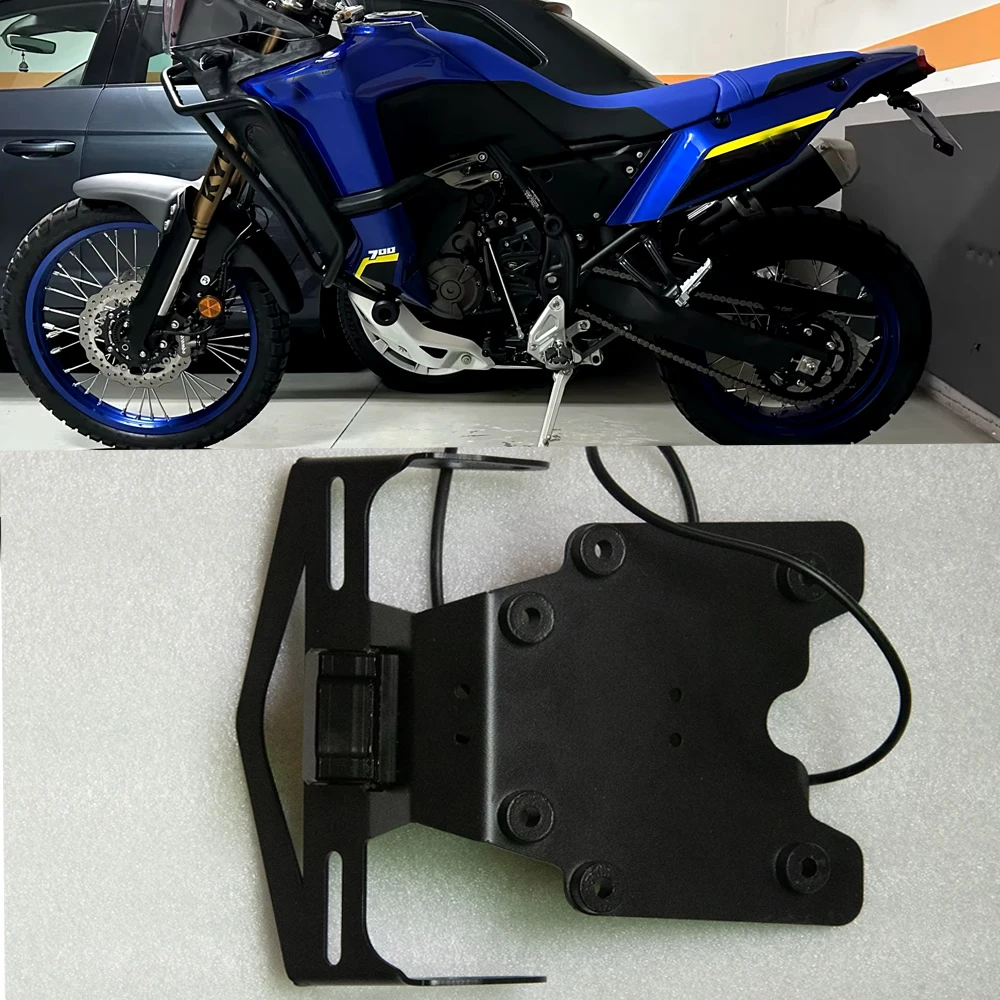Для Yamaha XT700Z 2019 2020 2021 2022 2023 2024 Tenere 700 Кронштейн держателя номерного знака Задний задний фонарь Tidy Fender Eliminator
Для Yamaha XT700Z 2019 2020 2021 2022 2023 2024 Tenere 700 Кронштейн держателя номерного знака Задний задний фонарь Tidy Fender Eliminator