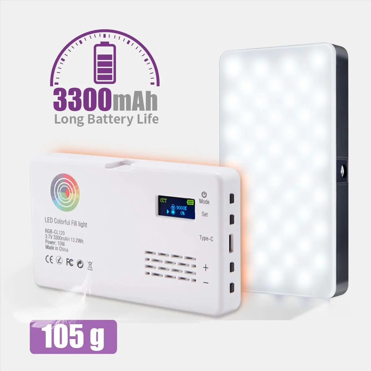 AABFK 2500K-9000K Светодиодный RGB-подсветка для камеры Цветной выход Комплект видеосъемки Панельный светильник с регулируемой яркостью Перезаряжаемый светодиодный светильник Черный
AABFK 2500K-9000K Светодиодный RGB-подсветка для камеры Цветной выход Комплект видеосъемки Панельный светильник с регулируемой яркостью Перезаряжаемый светодиодный светильник Черный