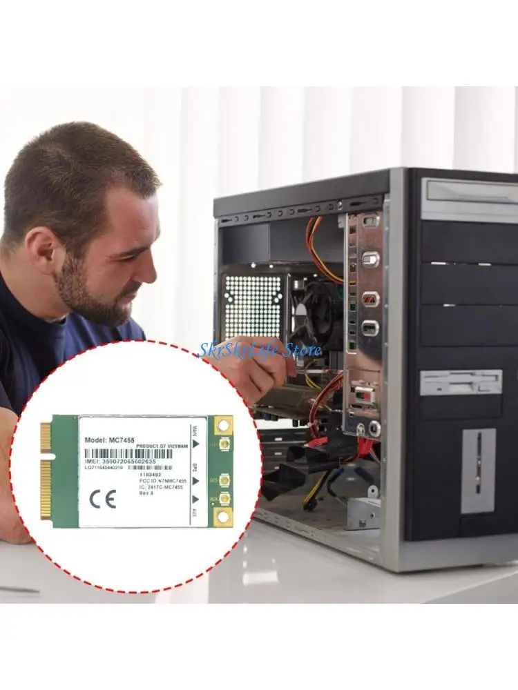 E65E Secure MC7455 LTE CAT6 4G Card Enhances Data Protections For NetworkingFast 
E65E Secure MC7455 LTE CAT6 4G Card Enhances Data Protections For NetworkingFast