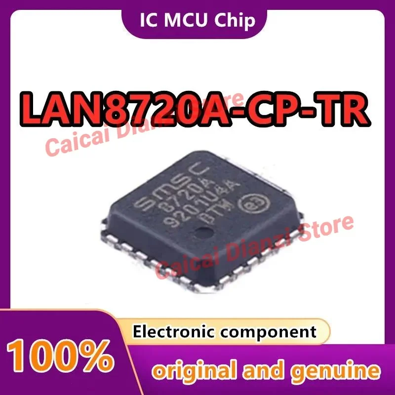 10 шт./лот LAN8720A-CP-TR LAN8720A Трафаретная печать8720A QFN24 SMSC Ethernet-трансивер
10 шт./лот LAN8720A-CP-TR LAN8720A Трафаретная печать8720A QFN24 SMSC Ethernet-трансивер