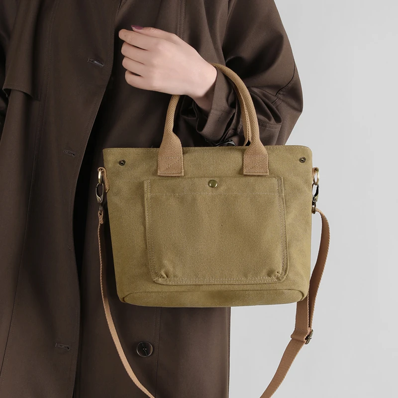 New Women Canvas Handbags Portable Students Crossbody Multifunction Designer Brands Popular Soft Shoulder Top Sales Handle Bags
New Women Canvas Handbags Portable Students Crossbody Multifunction Designer Brands Popular Soft Shoulder Top Sales Handle Bags