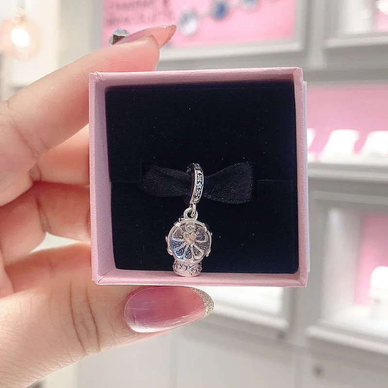 Shiny 925 Solid Silver Beads Charms Snow Globe Angel Dangle Pendant Fit Pandora Original Bracelet Women DIY Jewelry Gift
Shiny 925 Solid Silver Beads Charms Snow Globe Angel Dangle Pendant Fit Pandora Original Bracelet Women DIY Jewelry Gift