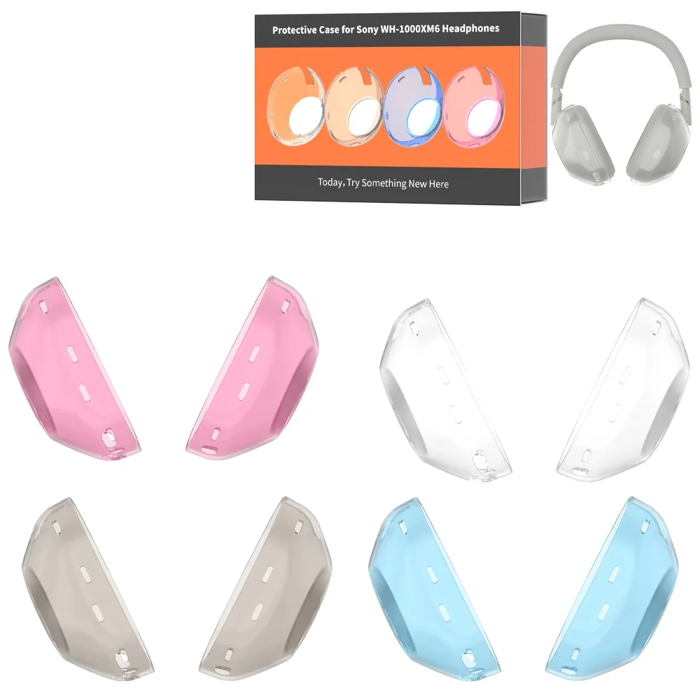 For WH - 1000XM6 Headphone Protective Cover, Transparent Minimalist TPU Hard Case Shockproof Headphone Shell
For WH - 1000XM6 Headphone Protective Cover, Transparent Minimalist TPU Hard Case Shockproof Headphone Shell
