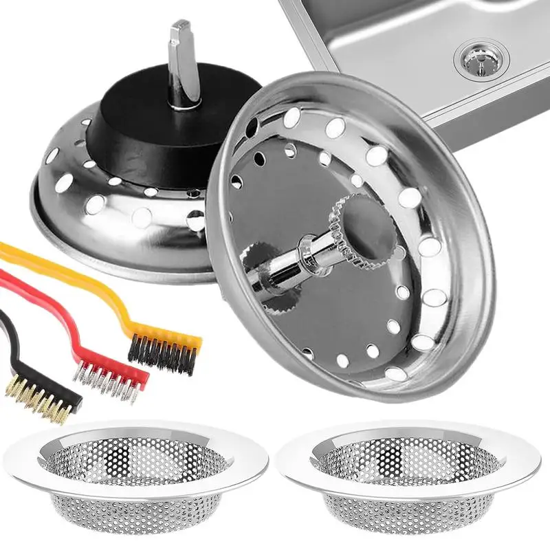 Bathroom Sink Plug Stopper Bathroom Drain Strainer Stainless Steel Drain Filter Food Catcher Kitchen Sink Accessories Kitchen
Bathroom Sink Plug Stopper Bathroom Drain Strainer Stainless Steel Drain Filter Food Catcher Kitchen Sink Accessories Kitchen
