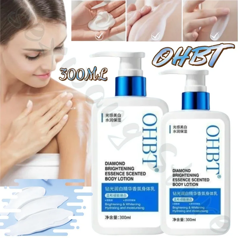 300g OHBT body lotion nourishes and cares for the skin to improve acne, rough and dry skin texture is refreshing and not greasy
300g OHBT body lotion nourishes and cares for the skin to improve acne, rough and dry skin texture is refreshing and not greasy