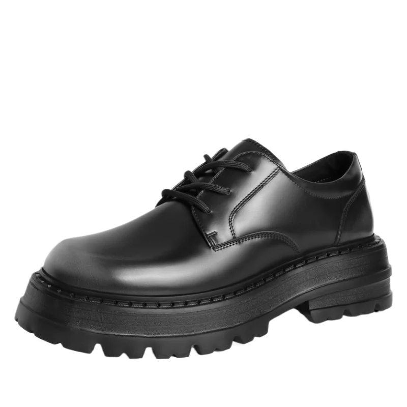 Genuine Leather Hand Sewn Derby Shoes High-end Men's Dress Shoes Comfortable Breathable Casual Height Increasing Shoes for Men
Genuine Leather Hand Sewn Derby Shoes High-end Men's Dress Shoes Comfortable Breathable Casual Height Increasing Shoes for Men