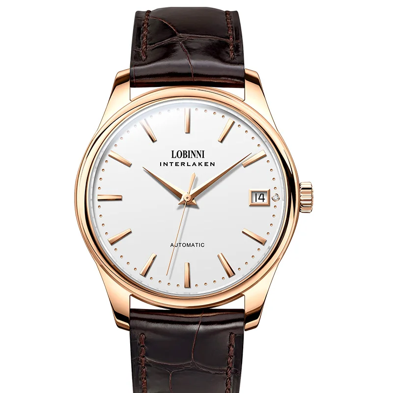 LOBINNI Fashion Women Wrist Watch 50m Water Resistant Leather Strap Luxury Automatic Watches
LOBINNI Fashion Women Wrist Watch 50m Water Resistant Leather Strap Luxury Automatic Watches
