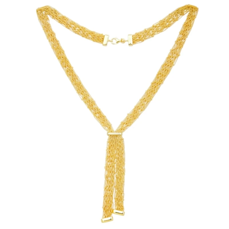 BELLUX Italian Scarf Series S925 Silver Top Quality Braided Tie Style Scarf Chain High end Fashion Necklace
BELLUX Italian Scarf Series S925 Silver Top Quality Braided Tie Style Scarf Chain High end Fashion Necklace