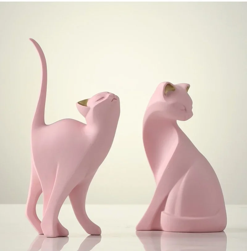 Modern Resin Pink Sculpture Figurine Cartoon Cute Animal Crafts Living Room Desktop Decoration Birthday Gift Home
Modern Resin Pink Sculpture Figurine Cartoon Cute Animal Crafts Living Room Desktop Decoration Birthday Gift Home