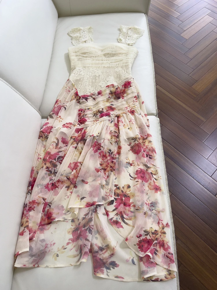 Винтажное кружевное платье с цветочным принтом и высокой талией, длинное платье SundrSvelPar, вечернее платье для выпускного вечера, свадебное торжественное китайское платье
Винтажное кружевное платье с цветочным принтом и высокой талией, длинное платье SundrSvelPar, вечернее платье для выпускного вечера, свадебное торжественное китайское платье