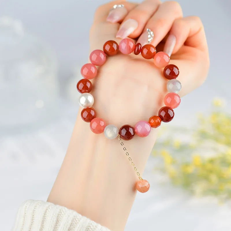 Nanhong Salt Source Agate Sagittarius Twelve Constellations Beginner Bracelet Women'S Jewelry
Nanhong Salt Source Agate Sagittarius Twelve Constellations Beginner Bracelet Women'S Jewelry