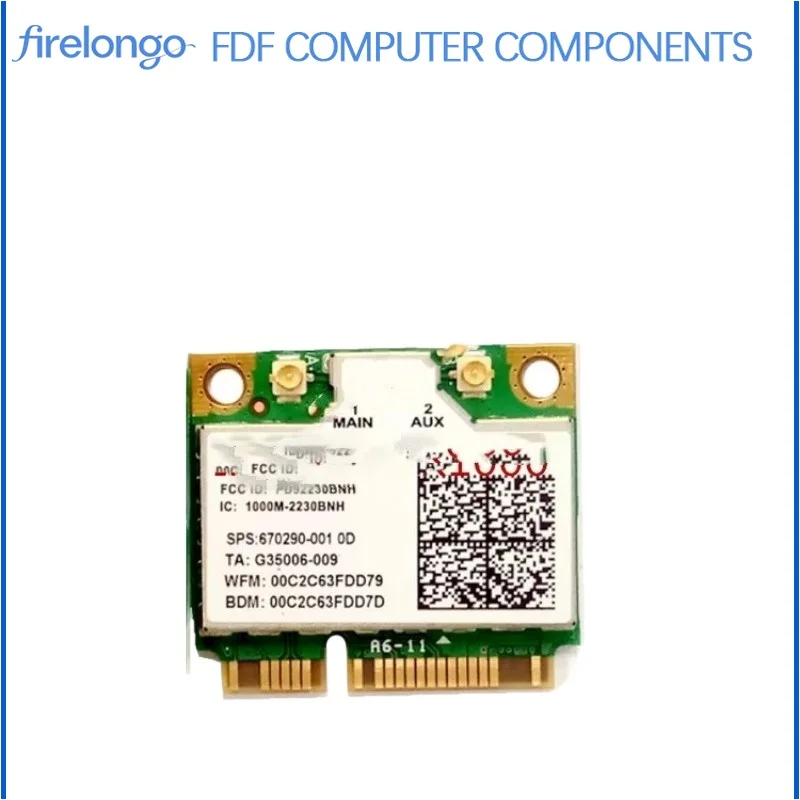 Wireless WiFi Card for Lenovo G400 G410 G500 G510 G405 G505 E431 E531 E430 Laptop
Wireless WiFi Card for Lenovo G400 G410 G500 G510 G405 G505 E431 E531 E430 Laptop