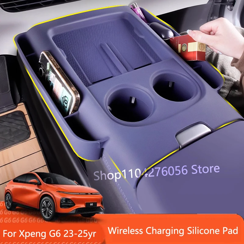 For Xpeng XiaoPeng G6 2023 2024 2025 Car Central Control Wireless Charging Silicone Pad Integrated Silicone Pad Accessories
For Xpeng XiaoPeng G6 2023 2024 2025 Car Central Control Wireless Charging Silicone Pad Integrated Silicone Pad Accessories