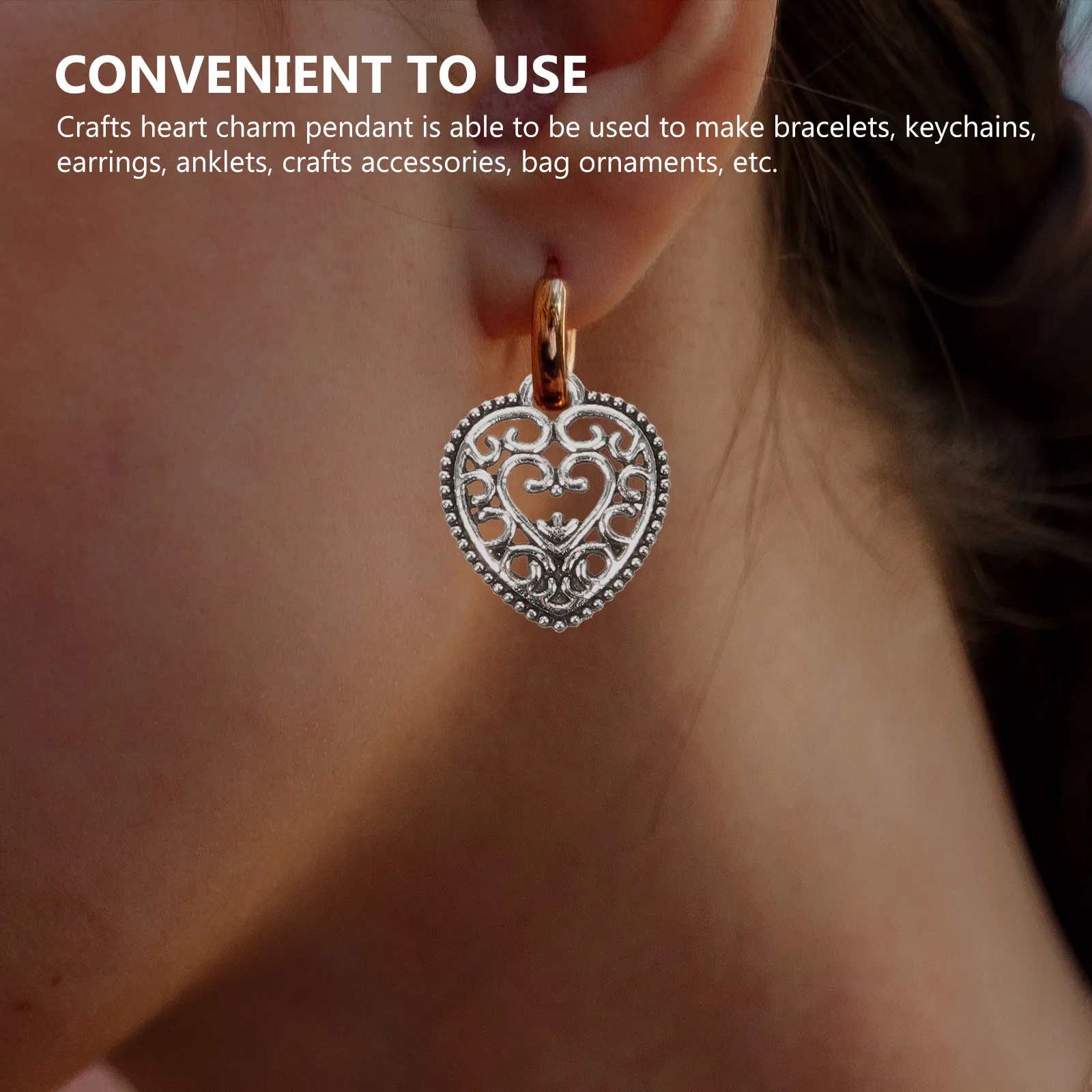 100 шт. подвесок-сердечек из цинкового сплава, полые, для рукоделия, изготовления украшений, для ожерелий, браслетов, брелоков, декора
100 шт. подвесок-сердечек из цинкового сплава, полые, для рукоделия, изготовления украшений, для ожерелий, браслетов, брелоков, декора