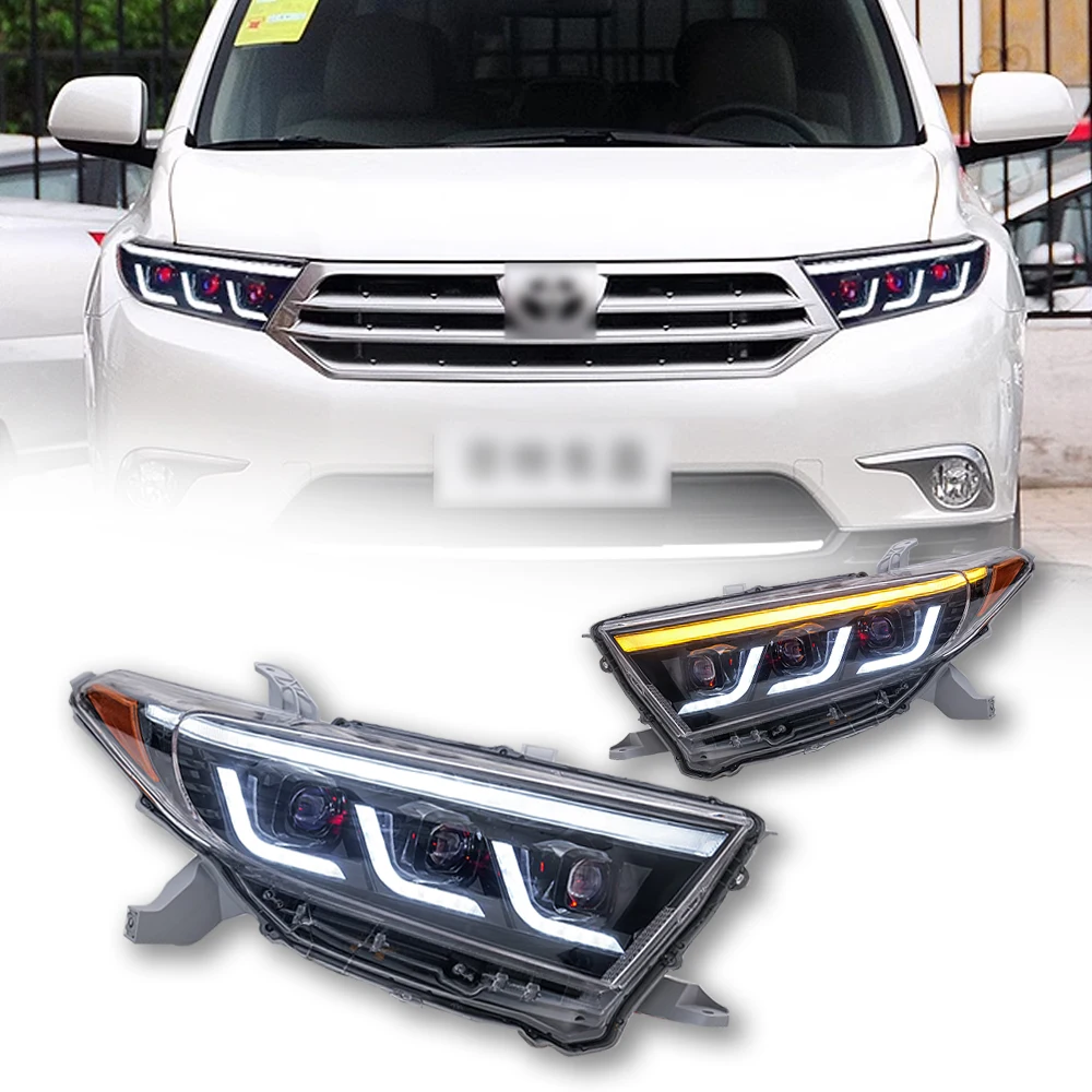 Автомобильные фары для Toyota Highlander 2012-2014 светодиодный, автомобильные лампы, дневные ходовые огни, динамические Сигналы поворота
Автомобильные фары для Toyota Highlander 2012-2014 светодиодный, автомобильные лампы, дневные ходовые огни, динамические Сигналы поворота