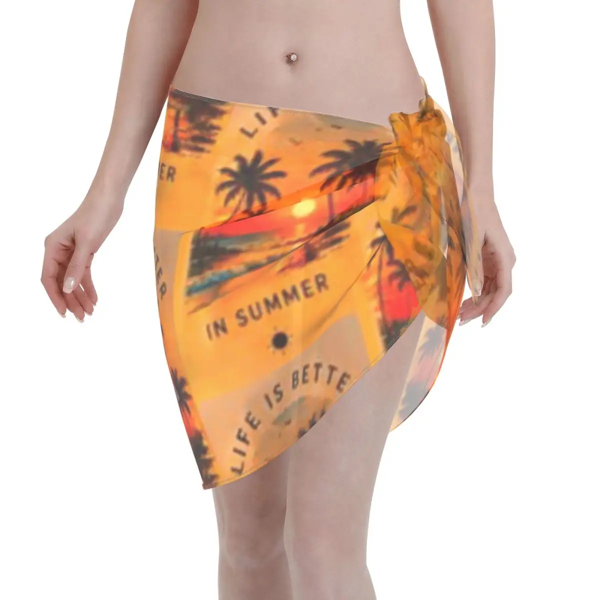 Promotion Life Is Better In Summer Women's Beach Wrap SkirtPost Gym Shower Wear Cover Up Sarong
Promotion Life Is Better In Summer Women's Beach Wrap SkirtPost Gym Shower Wear Cover Up Sarong