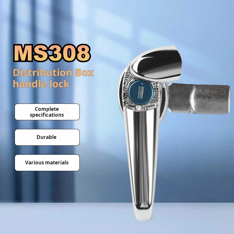 1PCS Stainless Steel Handle Lock MS308-3 Outdoor Zinc Alloy Handle Lock MS308-2 Universal Electrical Box Cabinet Door Handle
1PCS Stainless Steel Handle Lock MS308-3 Outdoor Zinc Alloy Handle Lock MS308-2 Universal Electrical Box Cabinet Door Handle