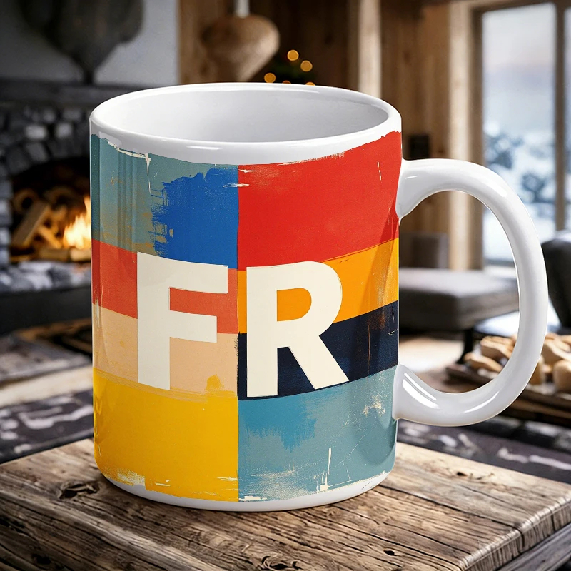 Bastille Day Mug Coffee Cup Ceramic Cup Abstract Geometric Art Print - FR Series
Bastille Day Mug Coffee Cup Ceramic Cup Abstract Geometric Art Print - FR Series