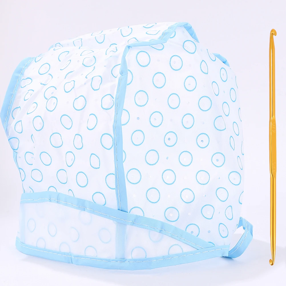 2Sets Hair Dyeing Caps with Hooks Punch Hole Flexible Durable Hair Highlighting Kit Salon Accessory Dyeing Color Tool
2Sets Hair Dyeing Caps with Hooks Punch Hole Flexible Durable Hair Highlighting Kit Salon Accessory Dyeing Color Tool