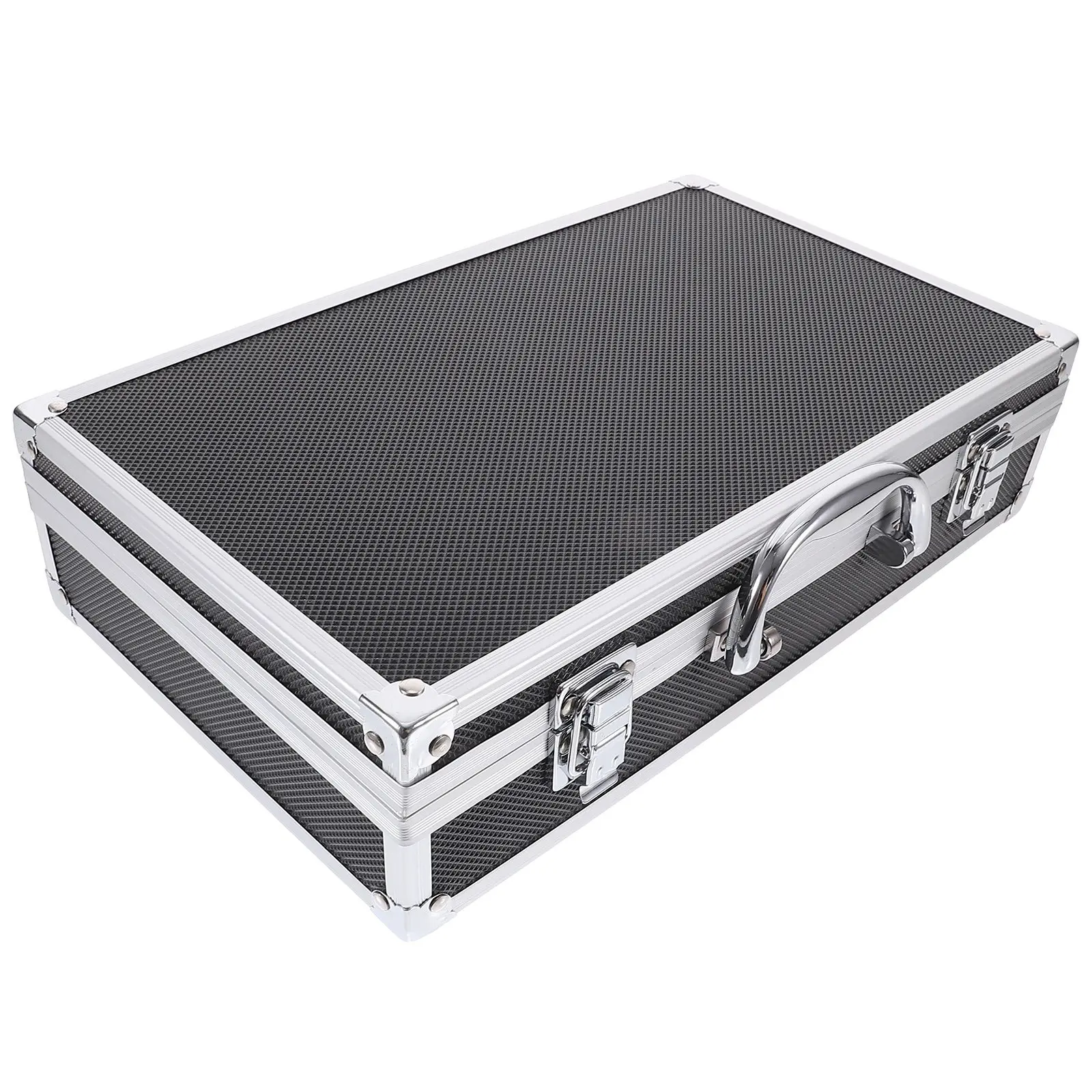 Wireless Microphone Storage Suitcase Multi-Slot Protective Microphone Box Portable Organizer for Recording Studio Karaoke Room
Wireless Microphone Storage Suitcase Multi-Slot Protective Microphone Box Portable Organizer for Recording Studio Karaoke Room