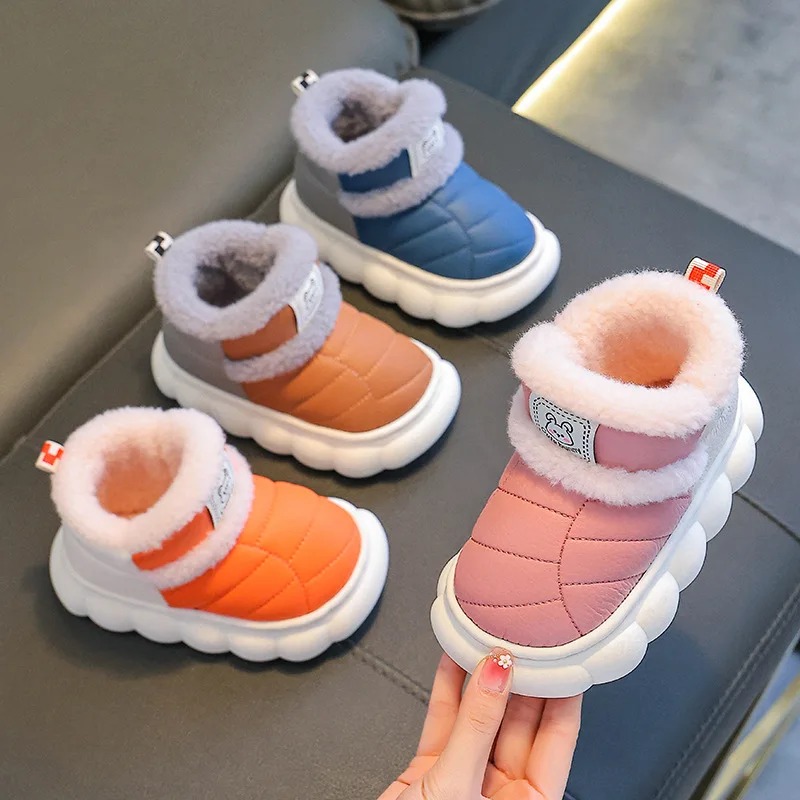 Kids'Slippers Cartoon Cuff Fluffy Heel Winter Shoes For Children Anti-slip Thick Bottom Home Slipper Warm Purple Blue Size 24-41
Kids'Slippers Cartoon Cuff Fluffy Heel Winter Shoes For Children Anti-slip Thick Bottom Home Slipper Warm Purple Blue Size 24-41