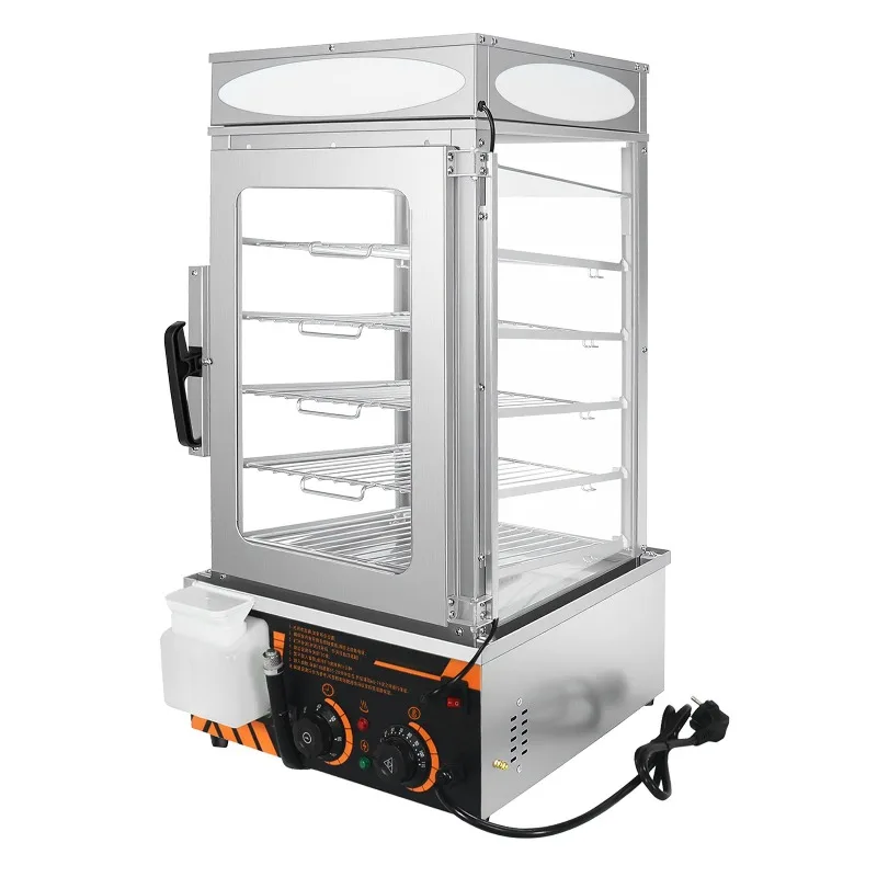 Steamer Cabinet Commercial Fully Automatic Desktop Bun Steamer Bun Steamer for Breakfast Convenience Store 5-Layer Bun Steamer
Steamer Cabinet Commercial Fully Automatic Desktop Bun Steamer Bun Steamer for Breakfast Convenience Store 5-Layer Bun Steamer