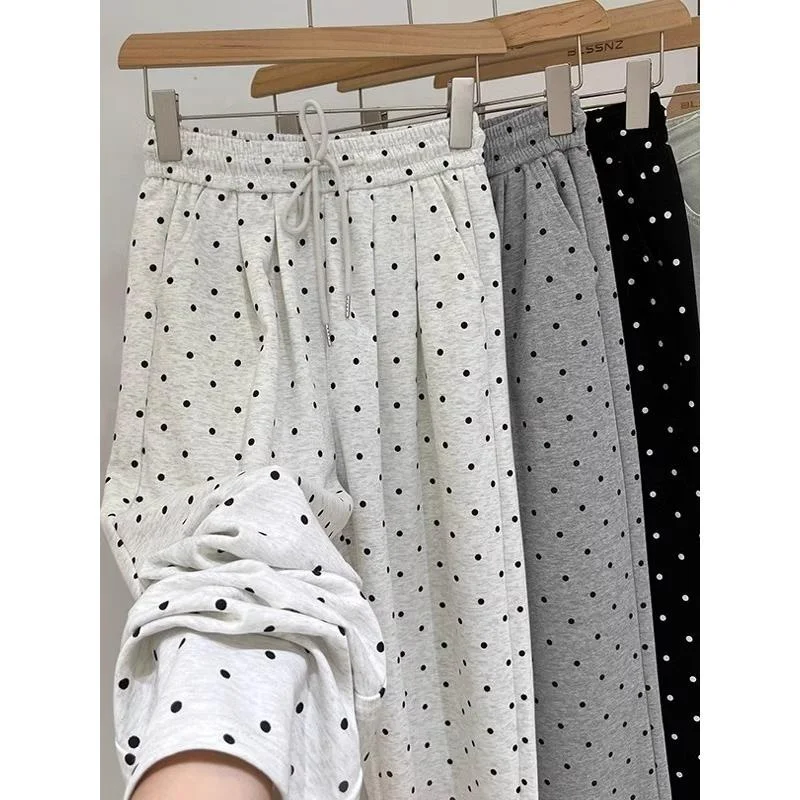 plus Size ey Polka Dot Wide Leg Pants Men Women Spring Autumn High Waist Straight Cut Slimming Drapey Floor Length Trousers
plus Size ey Polka Dot Wide Leg Pants Men Women Spring Autumn High Waist Straight Cut Slimming Drapey Floor Length Trousers