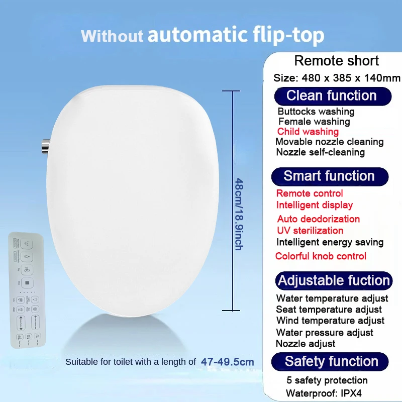 Умный электрический обогреватель сиденья для унитаза, японский Tapa Inodoro, умное биде, сиденье для унитаза Tapa WC Japones Inteligente, электрическое биде
Умный электрический обогреватель сиденья для унитаза, японский Tapa Inodoro, умное биде, сиденье для унитаза Tapa WC Japones Inteligente, электрическое биде