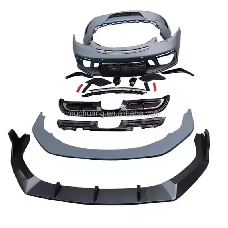 Wholesale New Auto Bodykit Assembly 2016-2023 Por/sche 718 & 911 GT3 Style Front Bumper Upgrade at Original Price
Wholesale New Auto Bodykit Assembly 2016-2023 Por/sche 718 & 911 GT3 Style Front Bumper Upgrade at Original Price