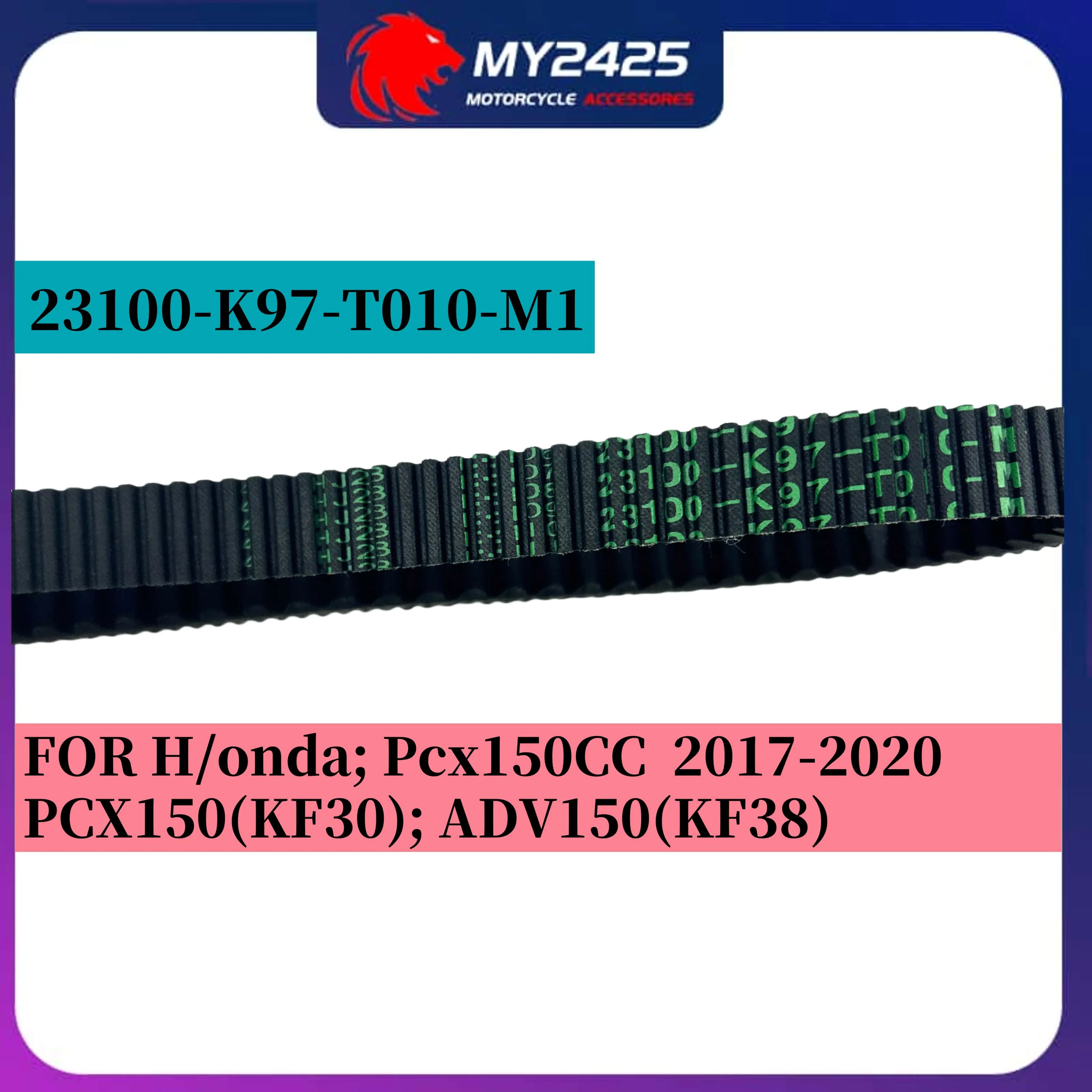Drive CVT Transmission Belt Double Teeth For H/onda; Air Blade PCX 125 150 WW150 Click150 Vario150 Vario 125cc 23100 k97
Drive CVT Transmission Belt Double Teeth For H/onda; Air Blade PCX 125 150 WW150 Click150 Vario150 Vario 125cc 23100 k97