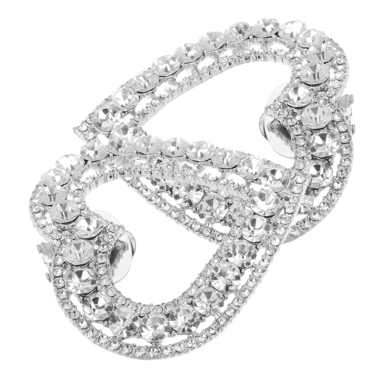 1 Pair Rhinestones Heart Shaped Metal Shoe Buckles Detachable Shoe Decorations Wedding High Heels Pumps Flats Sandals
1 Pair Rhinestones Heart Shaped Metal Shoe Buckles Detachable Shoe Decorations Wedding High Heels Pumps Flats Sandals