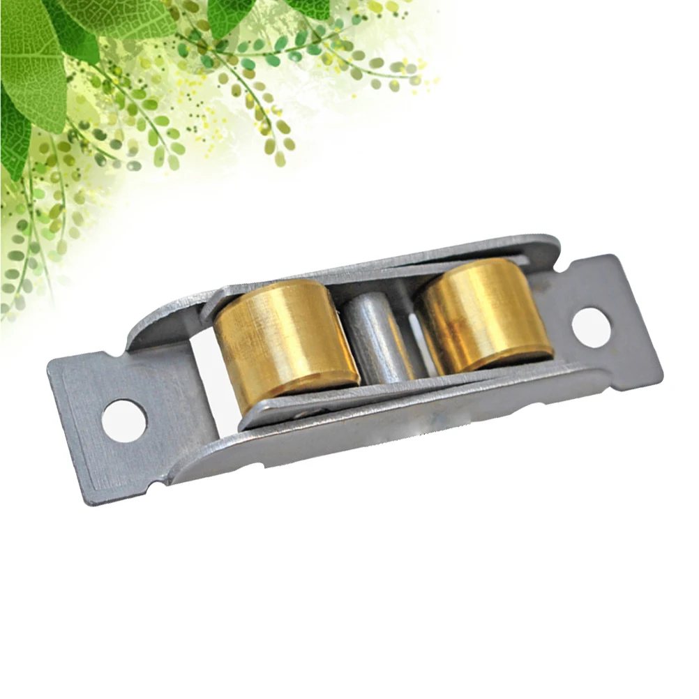 16Mm Double Roller Sliding Door Window Sash Pulley Wheel Brass Tone Home Door Window Accessory For Sash Windows Sliding Doors
16Mm Double Roller Sliding Door Window Sash Pulley Wheel Brass Tone Home Door Window Accessory For Sash Windows Sliding Doors