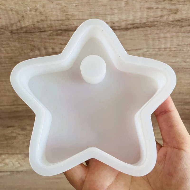 Multipurpose Sturdy Silicone Star Candle Holder Mold Set Portable for Resin Plaster Craft Supplies Assorted Sizes
Multipurpose Sturdy Silicone Star Candle Holder Mold Set Portable for Resin Plaster Craft Supplies Assorted Sizes